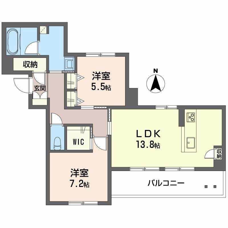 Terrace米ケ袋 401号-15