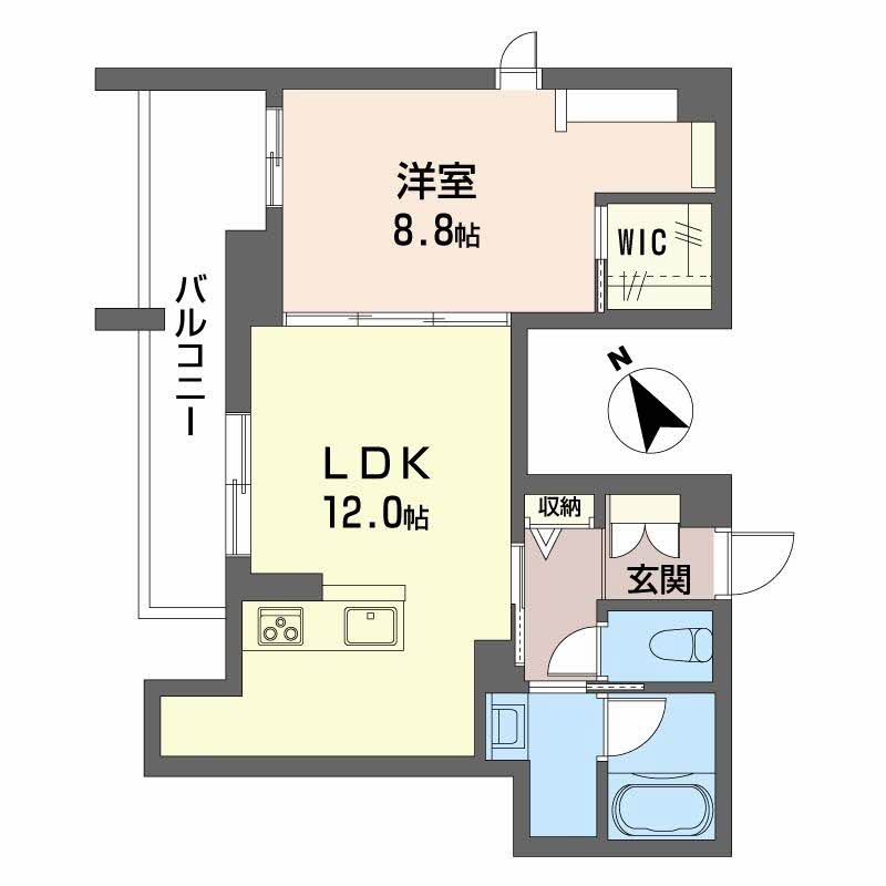 メゾンｒｕｅｂｒｉｌｌｅｒ 202号-15