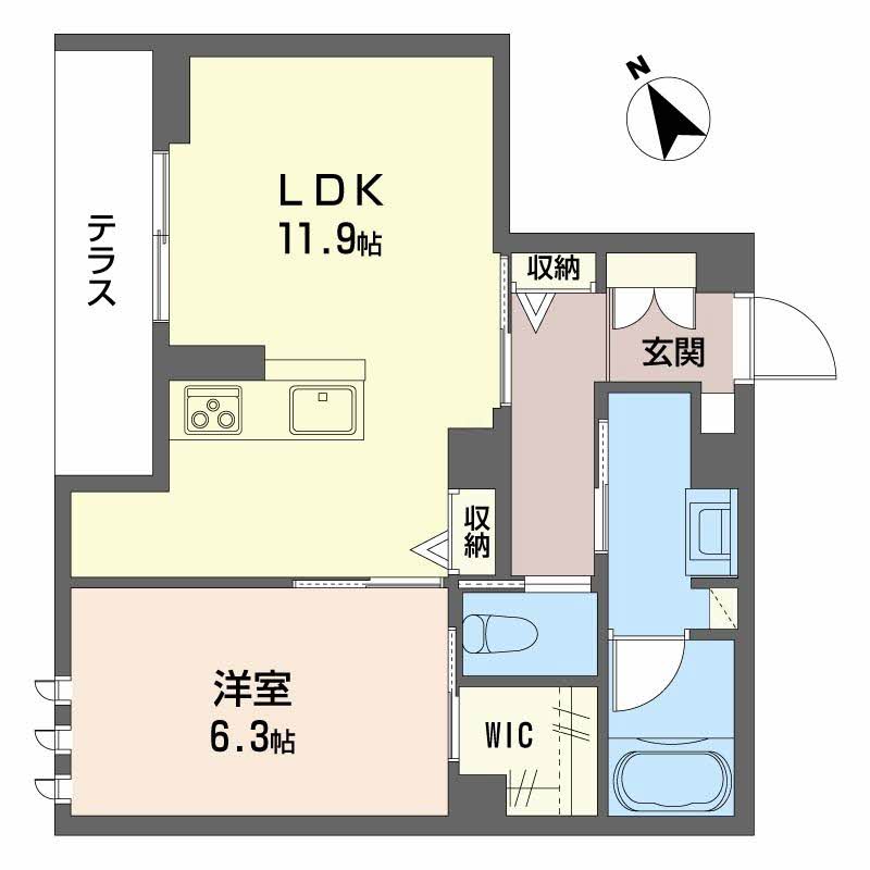 メゾンｒｕｅｂｒｉｌｌｅｒ 102号-15