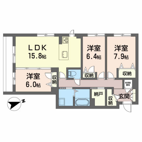メゾンマスト一関 106号-16