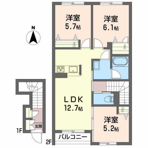 メゾンマスト谷川瀬 A202号-16