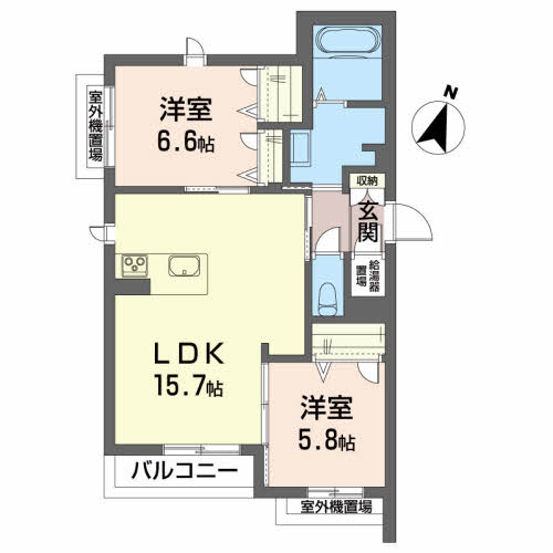 メゾンマスト名須川Ｂ棟B207-2