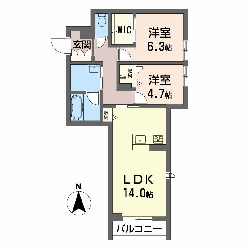 ＤＯＬＣＥ　ＣＡＳＡ　野田町 201号-15