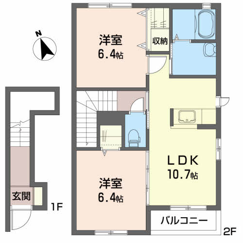 ガーデンコート B203号-4