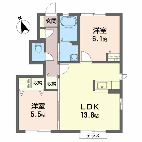 ガーデンコート A101号-16