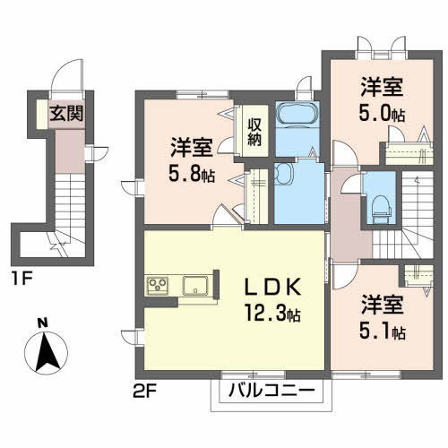 ディアスブランシェＪ　Ⅰ201-2