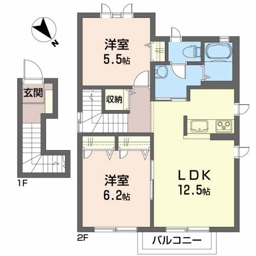 ディアスブランシェＪⅡＢ201-2