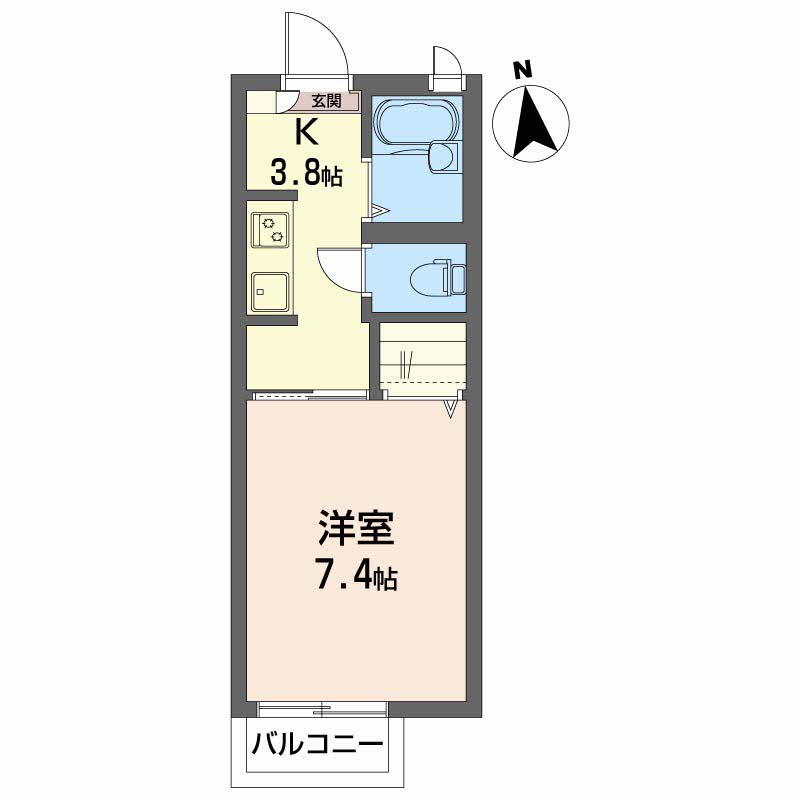 グリーンハイツ２Ｆ 205号-12