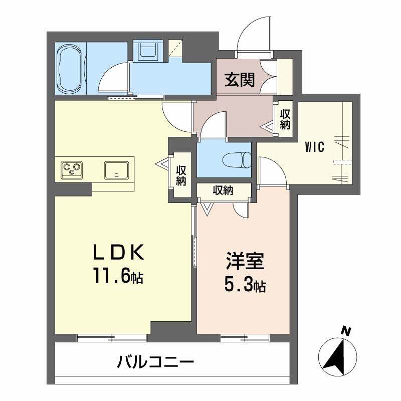 ソレイユ桑野 302号-15