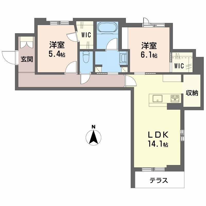 リヴィエール富沢 101号-16