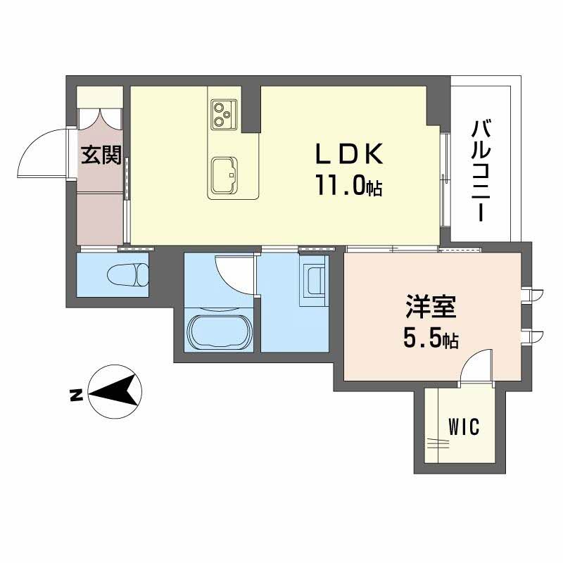 ヴィレッタ鉄砲町201-2