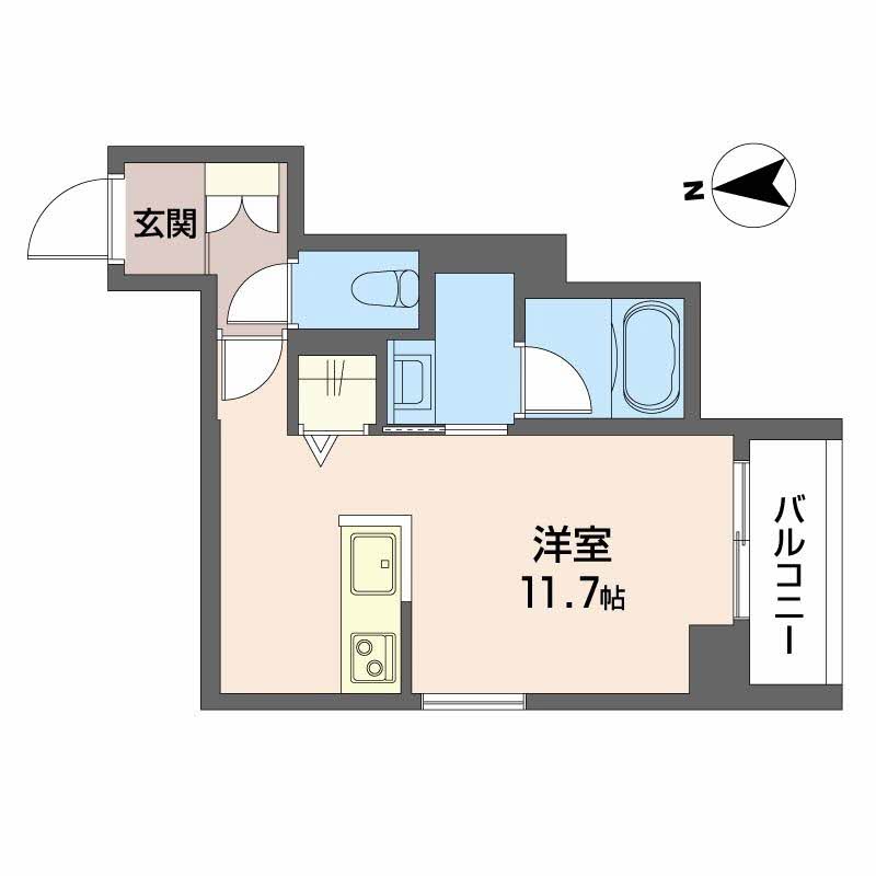 ヴィレッタ鉄砲町 202号-14