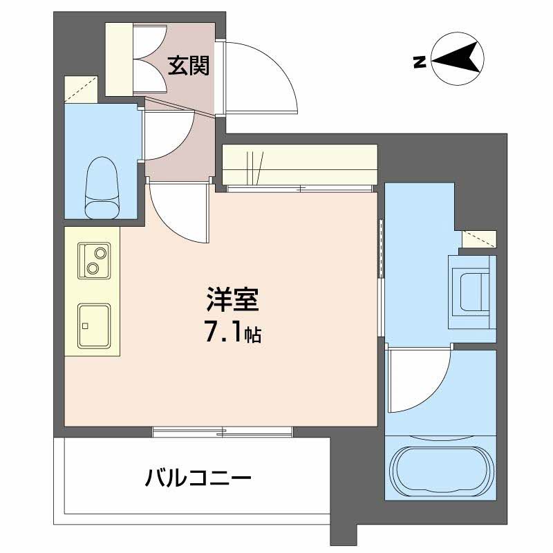ヴィレッタ鉄砲町 203号-14