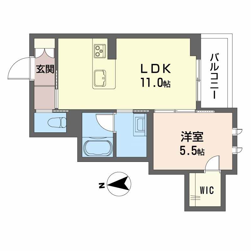 ヴィレッタ鉄砲町 301号-15
