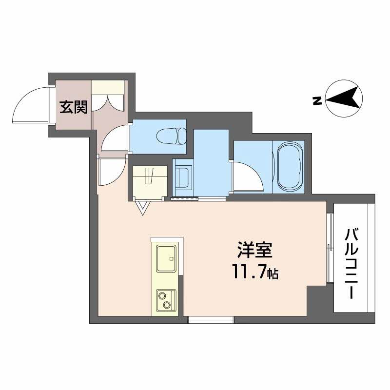 ヴィレッタ鉄砲町 302号-14
