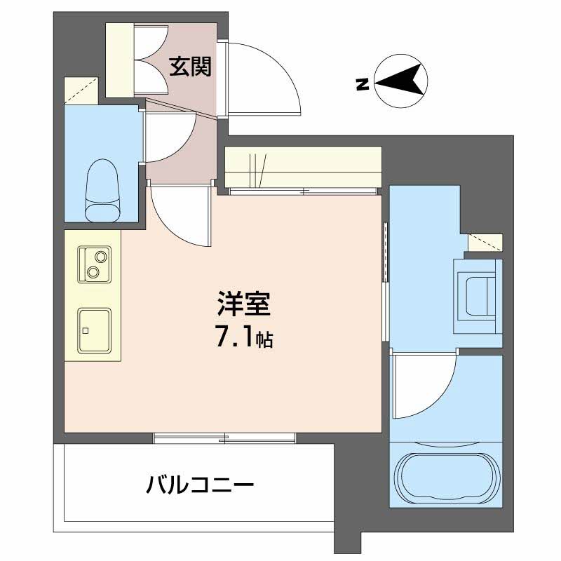 ヴィレッタ鉄砲町 402号-14