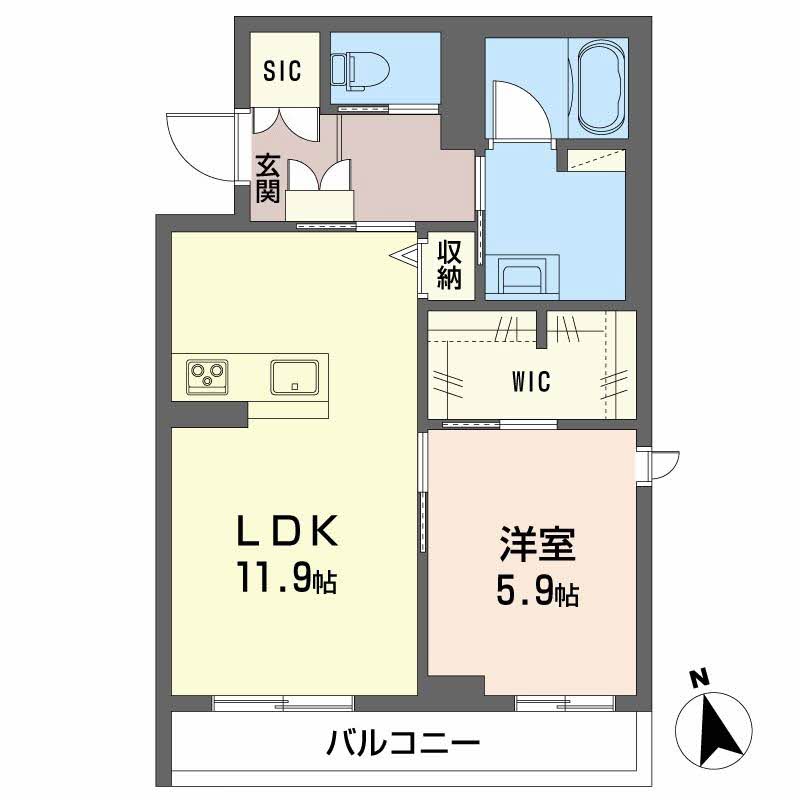 アローラ福室 102号-16