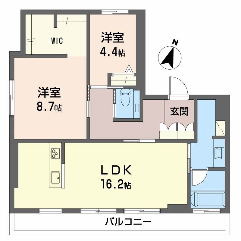 シャーメゾン定禅寺 402号-15