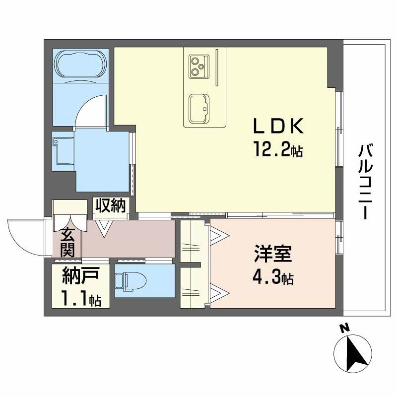 シャーメゾン コア八日町 102号-15