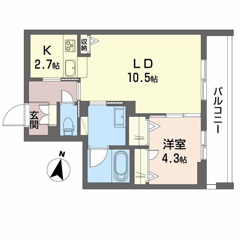 フォルビート八橋 101号-14