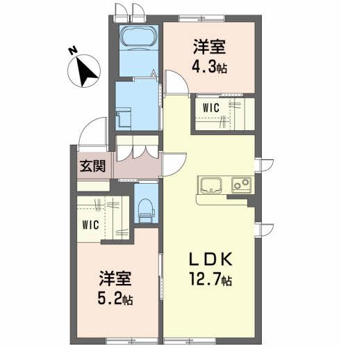 プレステージ川岸　Ｃ201-2
