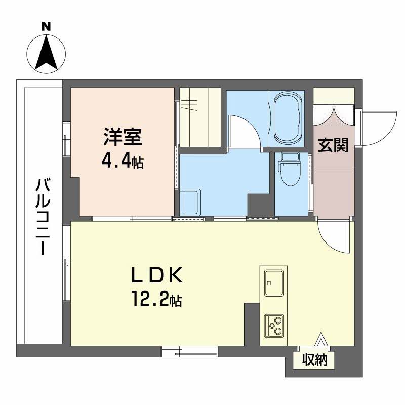 シャーメゾン 桜 201号-2