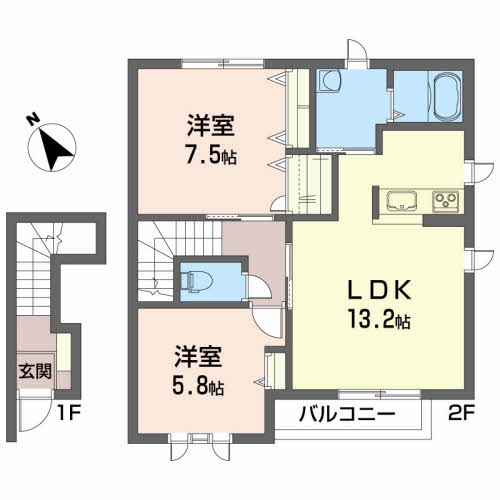 ヴィラージュ室小路 203号-16
