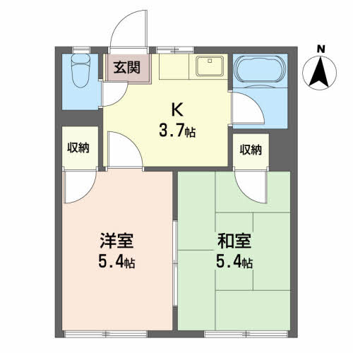 プラザ菊池 101号-5