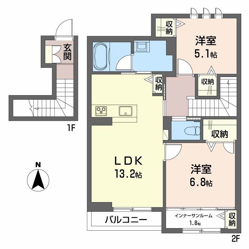 リヴェールテラス 202号-11