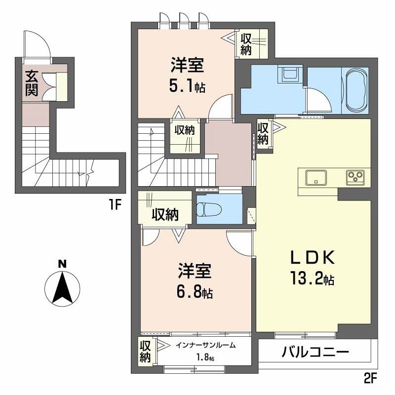 リヴェールテラス 203号-11
