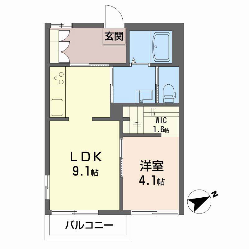 ニューフォーブルアオトＢ 202号-16