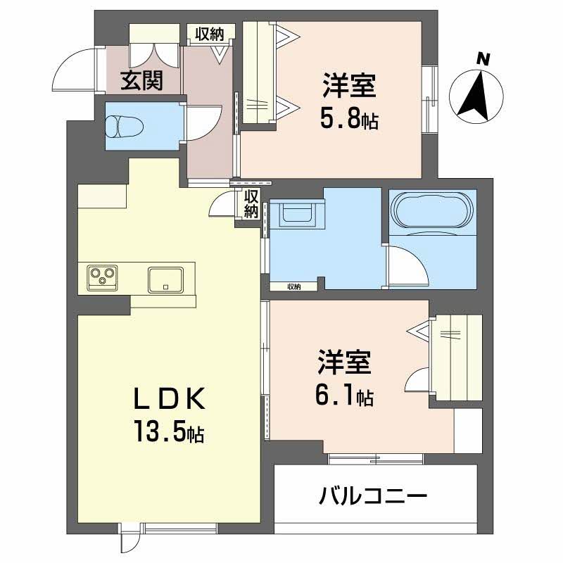 アンシャンテ長町南 305号-15