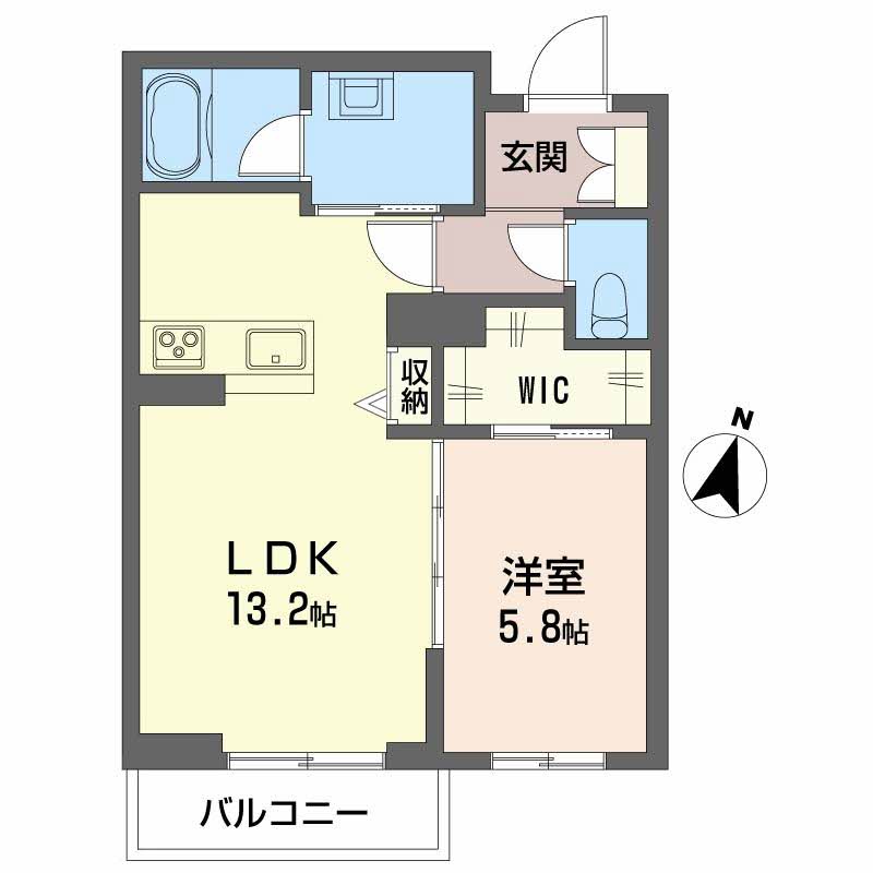 ヒュッゲ堂前 302号-16