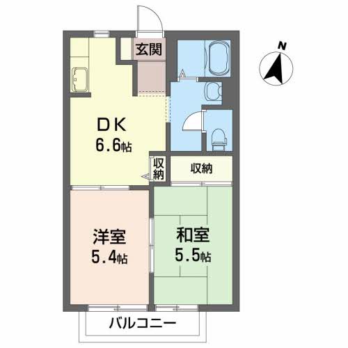 パレ・ルージュＡ 203号-13