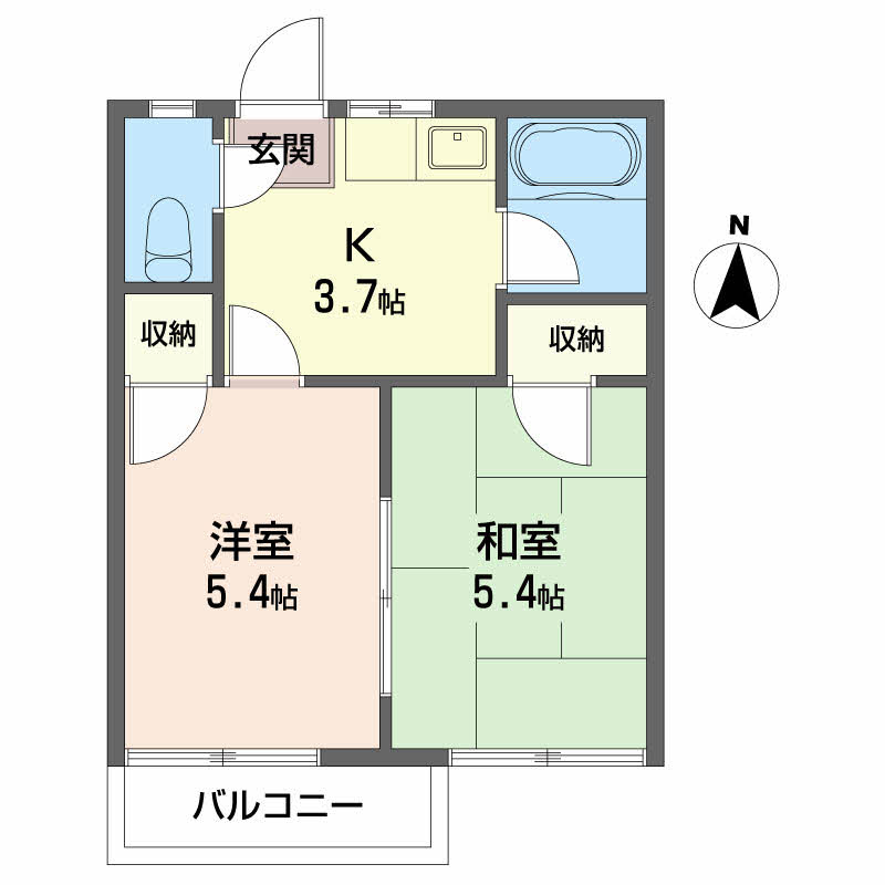 プラザ菊池203-2